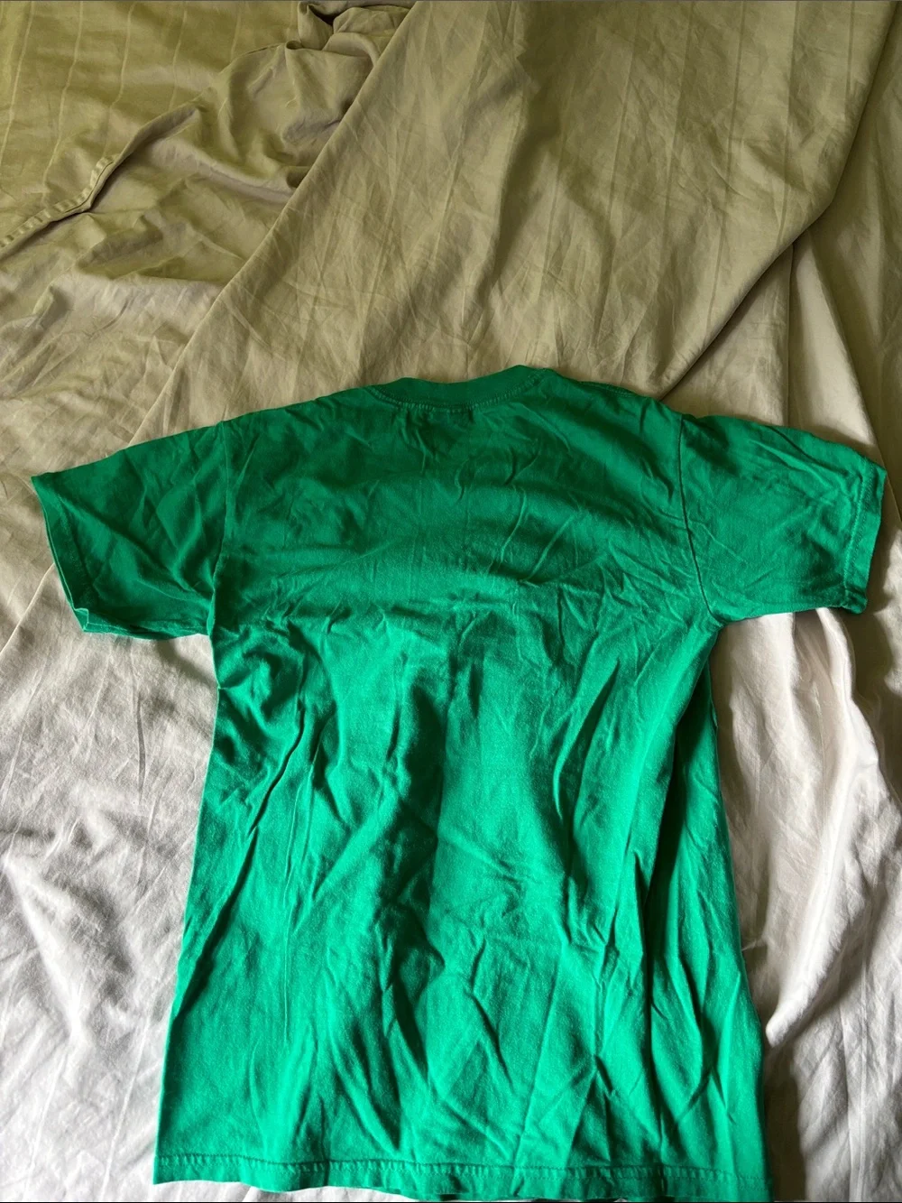 Gildan || Green Cotton I Love Vermont Short Sleeve Tee Size S - Picture 6 of 6